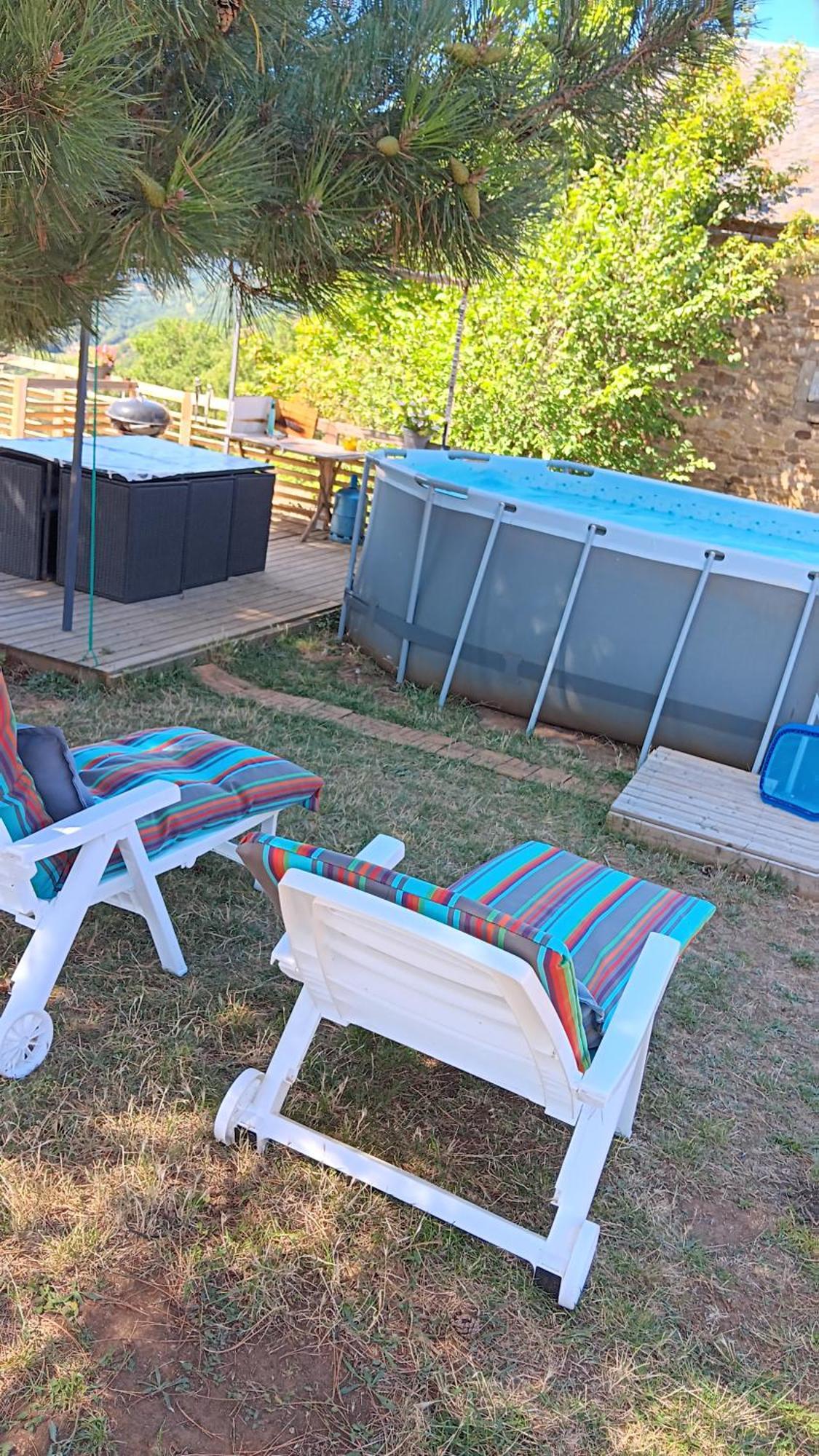 Le Gite Voute Confort Et Repos Saint-Beauzely Bagian luar foto